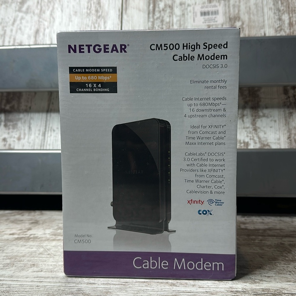 NETGEAR CM500 High Speed Cable Modem DOCSIS 3.0